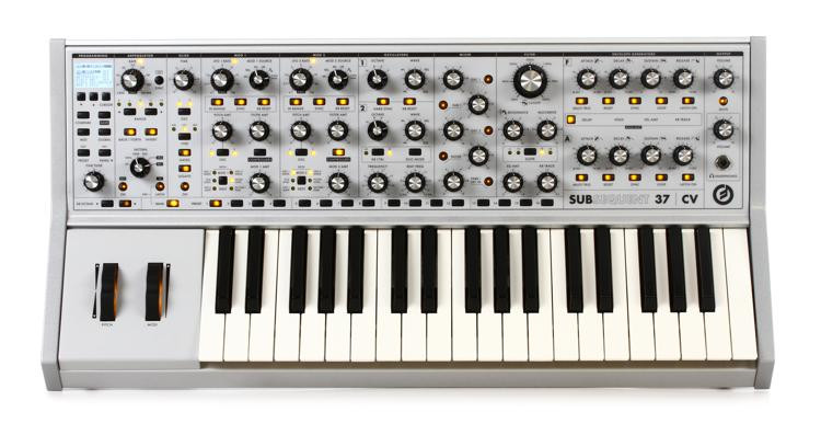 moog subsequent 37 cv analog synthesizer