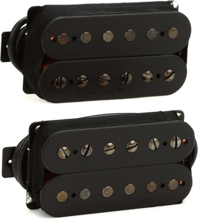 /西摩邓肯戒灵的6-String Humbucker易开皮卡设置-黑色图片1