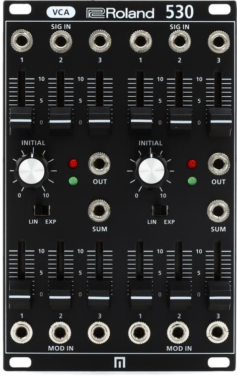 Roland System-500 530 Dual VCA Eurorack Module | Sweetwater