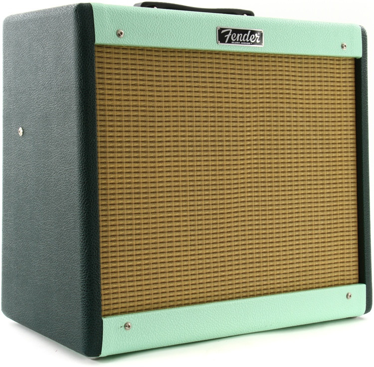 Fender Blues Jr. III FSR Two Tone - FSR - Emerald/Surf | Sweetwater