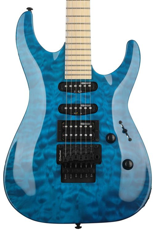 Esp Ltd Mh-203qm - See Thru Blue 