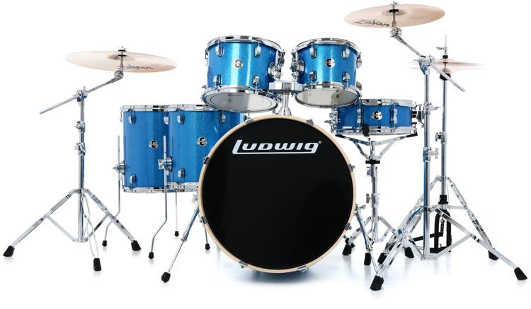 Ludwig Element Evolution LCEE6220 6-piece Complete Drum Set with