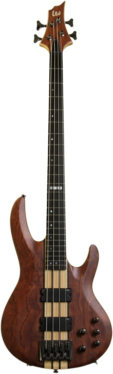 ESP LTD B-4B - Bubinga Natural Satin | Sweetwater