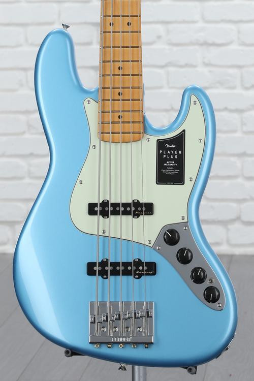 Fender Player Plus Active Jazz Bass V - Opal Spark with Maple