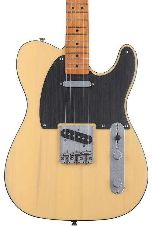 Squier 40th Anniversary Telecaster Electric Guitar, Vintage Edition ...