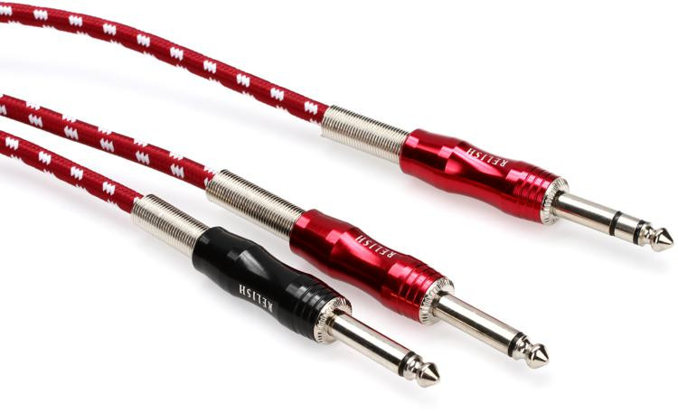 Relish Stereo Y Jack Guitar Cable 