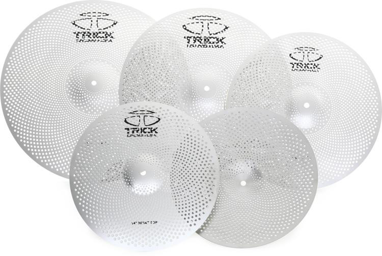 Trick Drums Lowvolume Cymbal Set Sweetwater