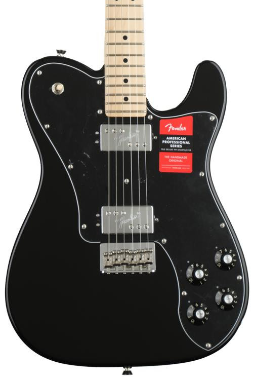 Fender American Professional Deluxe ShawBucker Telecaster Black with