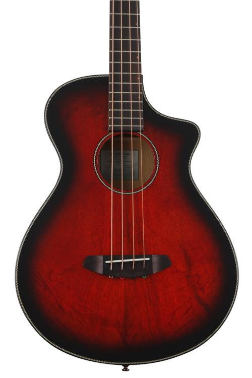 Breedlove ECO Pursuit Exotic S Concert CE Acousticelectric Bass Guitar