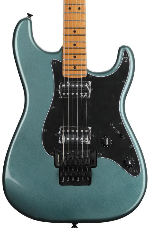 Squier Contemporary Stratocaster HH FR - Gunmetal Metallic | Sweetwater