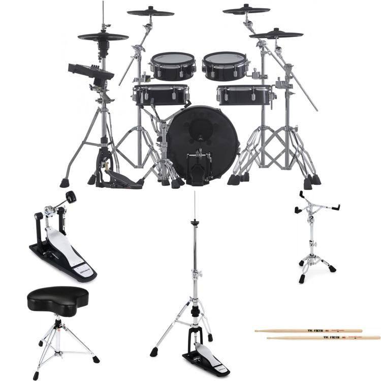 Roland VDrums Acoustic Design VAD306 Electronic Drum Set Single Bass