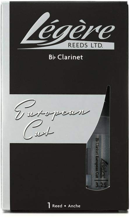 Legere Lgbbe-3.25 European Cut Bb Clarinet Reed - 3.25 