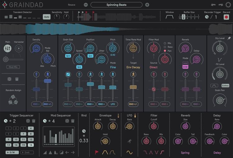 Sugar Bytes Graindad Granular Effect Plug-in | Sweetwater