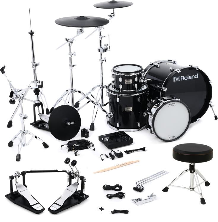 Roland VDrums Acoustic Design VAD503 Electronic Drum Set Bundle 2