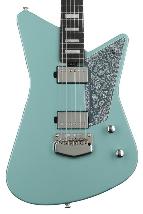 Ernie Ball Music Man Mariposa Electric Guitar - Dorado Green | Sweetwater