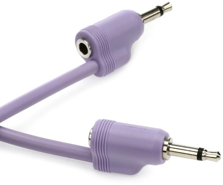 Tiptop Audio Stackcable Eurorack Patch Cable 150cm Purple Sweetwater
