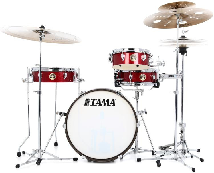 Tama Club-JAM Pancake 4-piece Shell Pack - Burnt Red Mist | Sweetwater