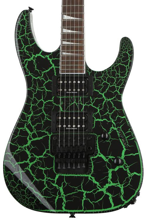 Jackson Soloist SLX Crackle - Green Crackle | Sweetwater