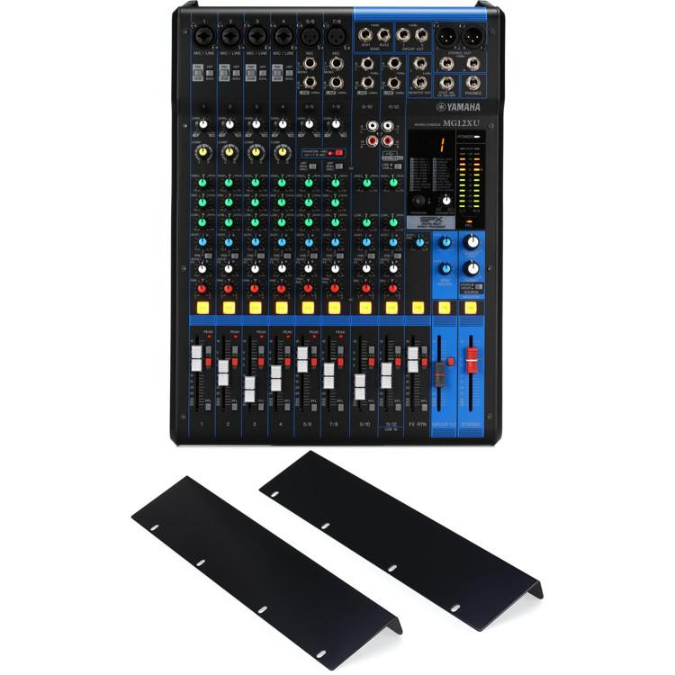Yamaha MG12XU 12channel Mixer with Rackmount Kit Sweetwater