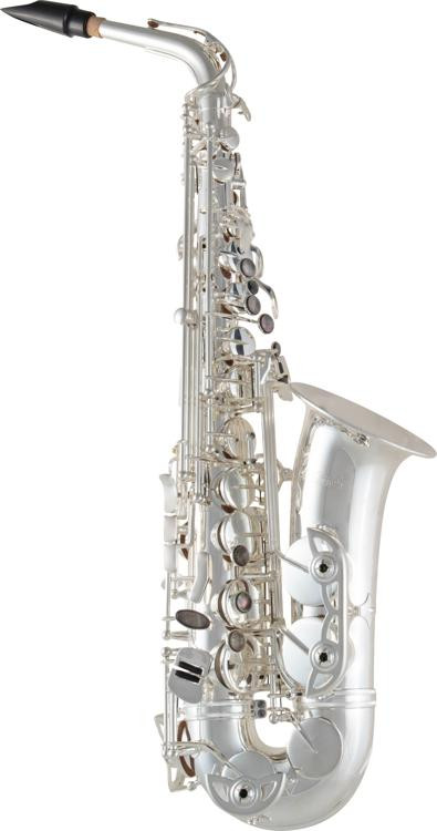 Selmer Sas711 Professional Alto Saxophone Silver Plated Sweetwater 4014