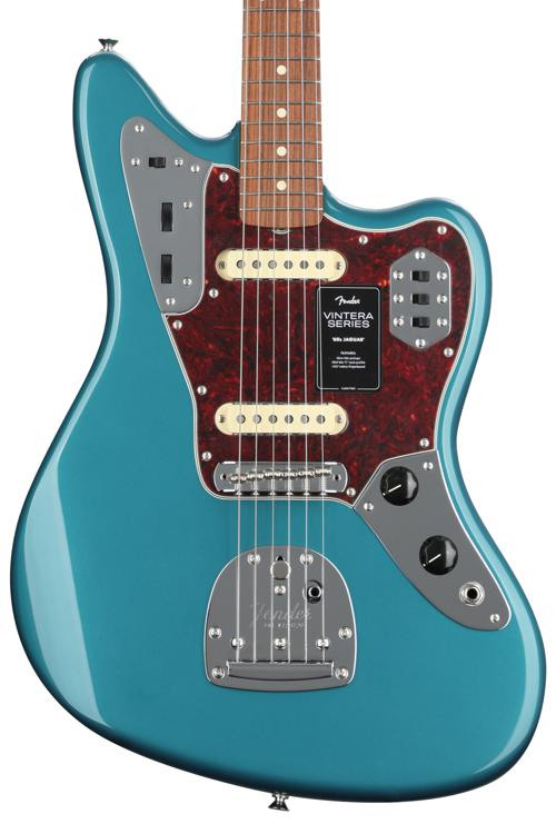 Fender Vintera '60s Jaguar Ocean Turquoise Sweetwater