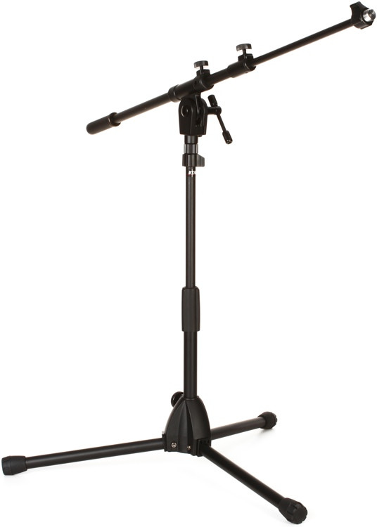 Tama Iron Works Tour, Ms456lbk - Low-profile Telescoping Boom Mic Stand 