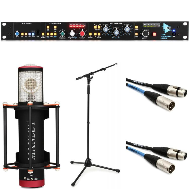 API Channel and Manley Reference Tube Condenser Microphone Bundle