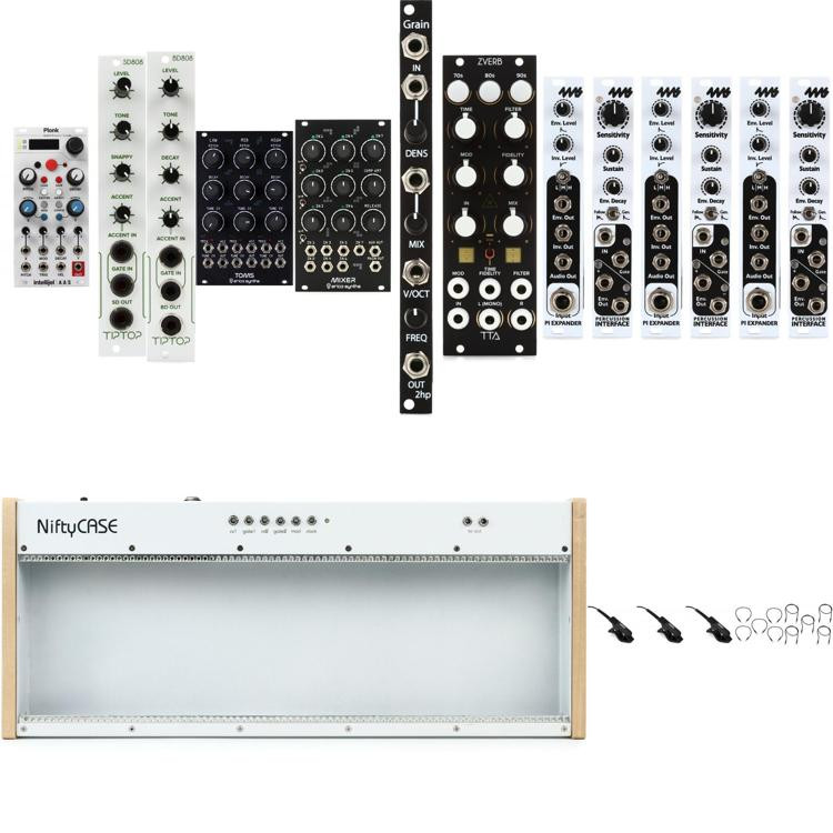 Cre8audio NiftyCase Eurorack Drum System Bundle Sweetwater