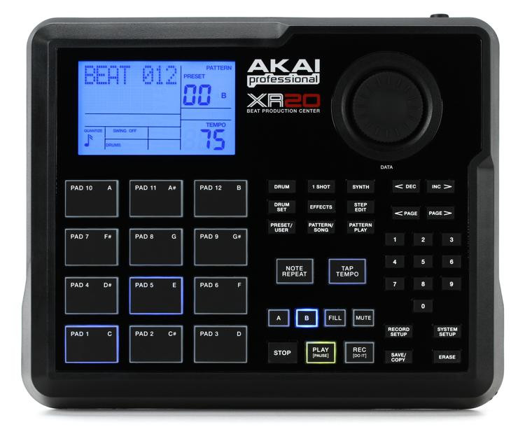 Akai Professional XR20 Drum Machine Sweetwater