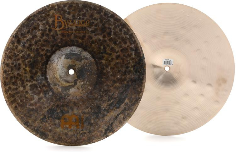VIDEO Meinl Cymbals B15EDMTH Byzance Extra Dry 15-Inch Medium Thin Hi Hat Cymbal Pair 