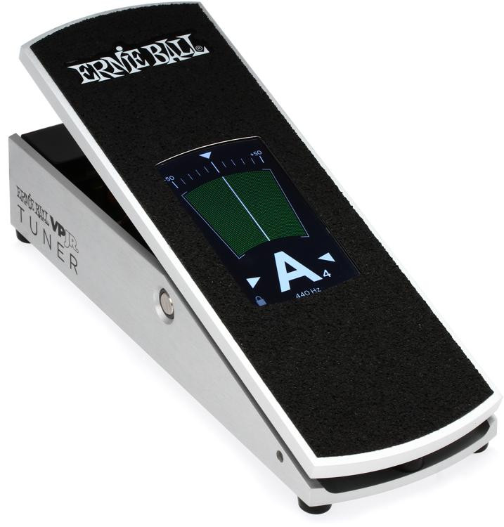 Ernie Ball VPJR Tuner / Volume Pedal Silver Sweetwater