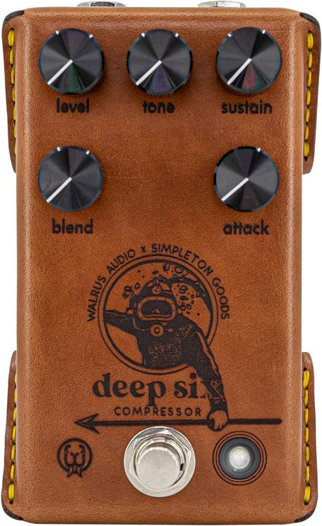 Walrus Audio Deep Six V3 Compressor Pedal - Craftsman Series | Sweetwater