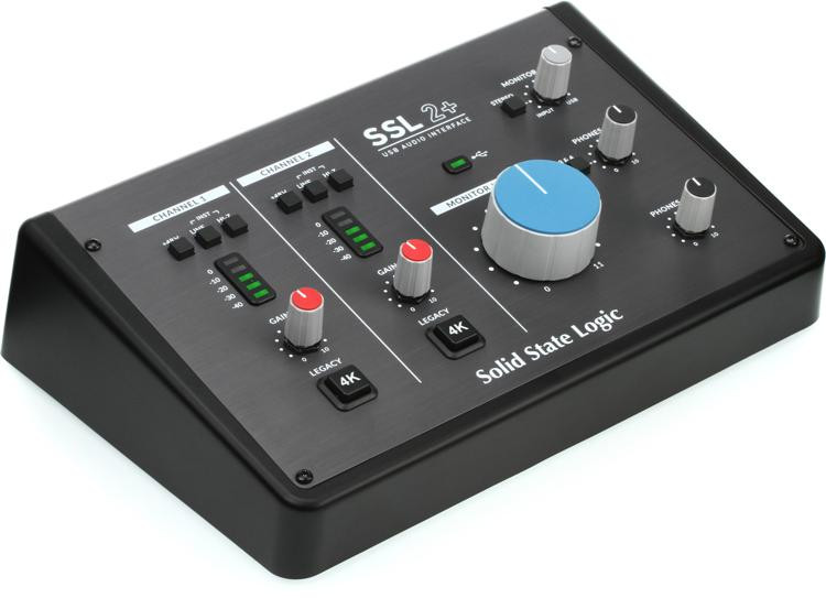 Solid State Logic SSL2+ USB Audio Interface Sweetwater