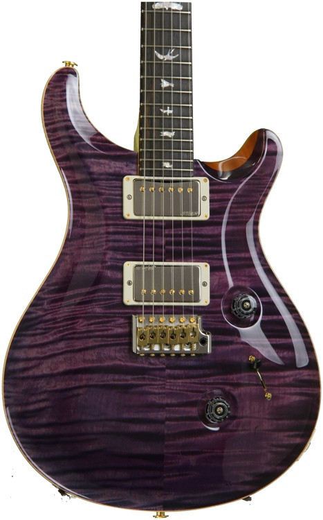 PRS Wood Library Custom 24 Flame - Armando's Amethyst, Regular Neck ...