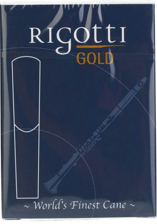 Rigotti RG.CCS Gold Classic Bb Clarinet Reeds - 3 Strong (10-pack ...