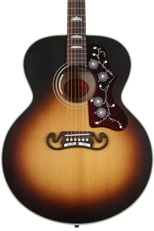 Gibson Acoustic Noel Gallagher J-150 Acoustic Guitar - Vintage Sunburst ...
