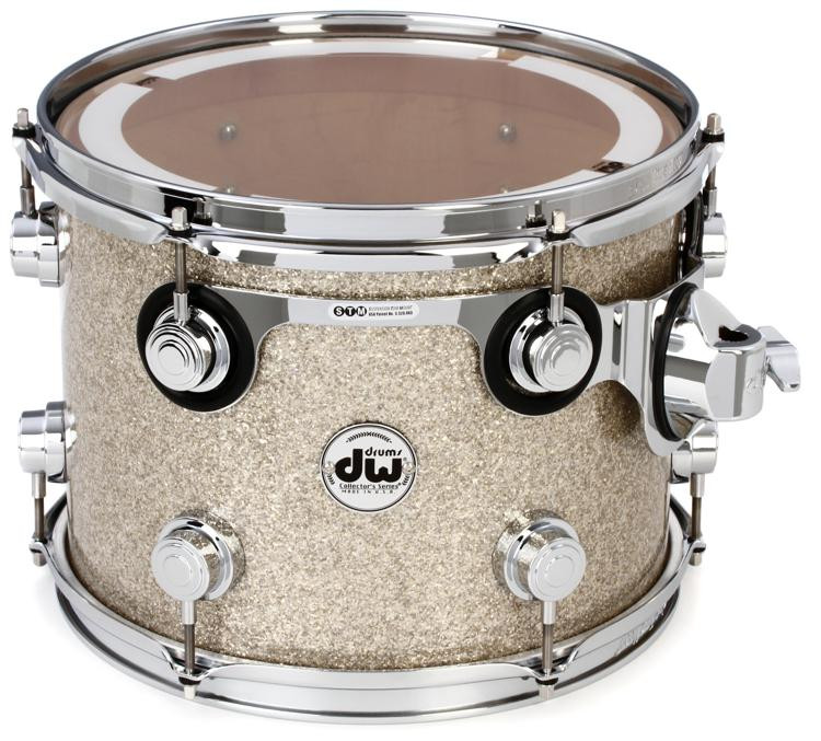 Dw Collector S Series Mounted Tom 9 X 12 Inch Broken Glass Finishply Sweetwater