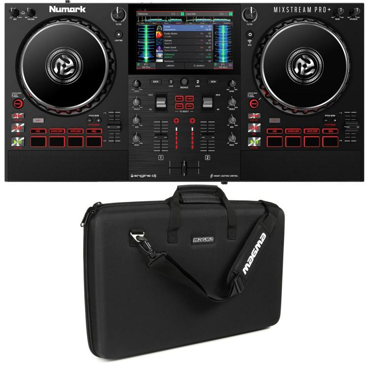 Numark Mixstream Pro + 2-deck Standalone DJ Controller With Case ...