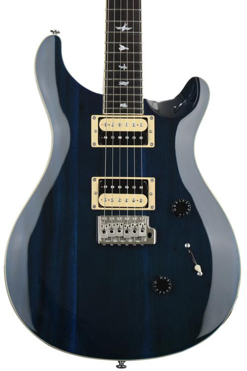 PRS SE Standard 24 Electric Guitar Translucent Blue Sweetwater
