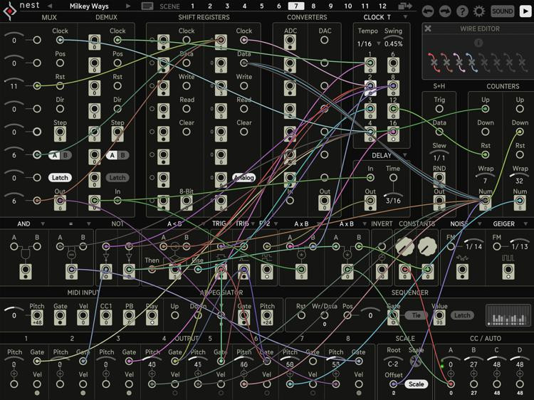 Sugar Bytes Nest Modular Sequencer Plugin Sweetwater
