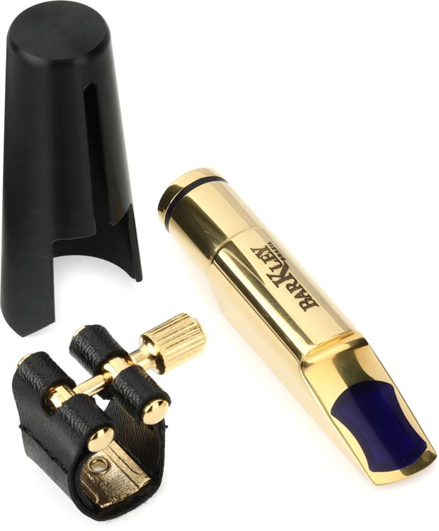 Barkley Verdot Metal Alto Saxophone Mouthpiece - 7, Gold-plated