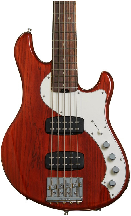 Fender American Deluxe Dimension Bass V Hh Cayenne Sweetwater