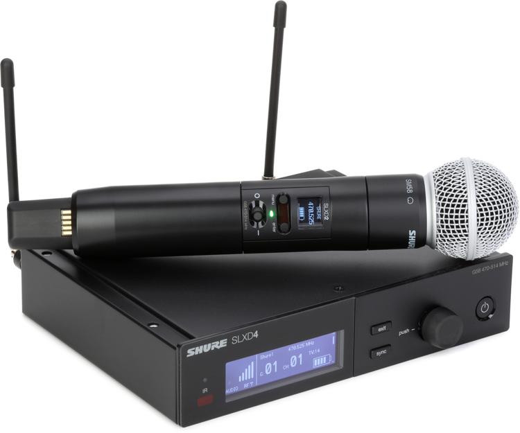 Shure SLXD24/SM58 Digital Wireless Handheld Microphone System G58