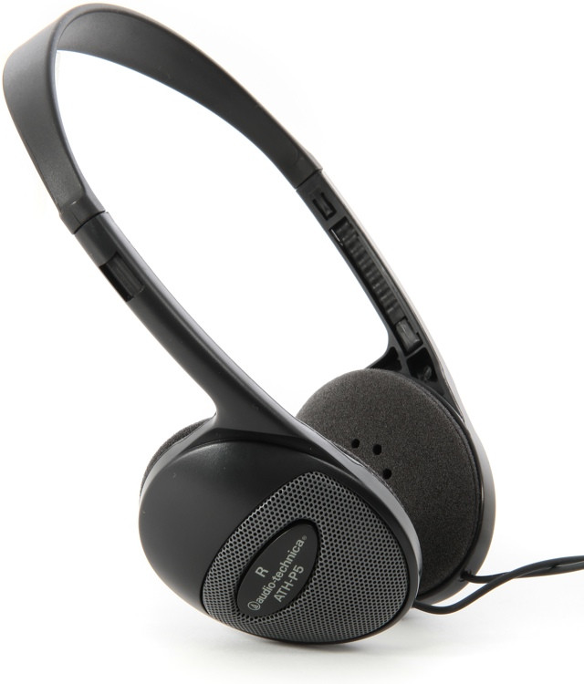 AudioTechnica ATHP5 Open, SupraAural, Compact Headphones Sweetwater