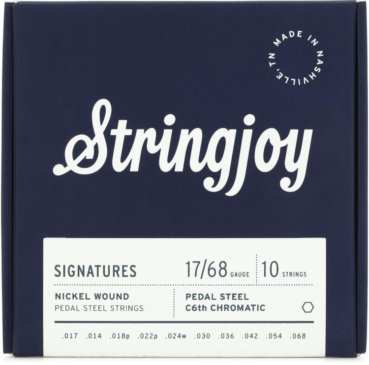 Stringjoy Signatures Nickelwound Pedal Steel C6th Guitar Strings