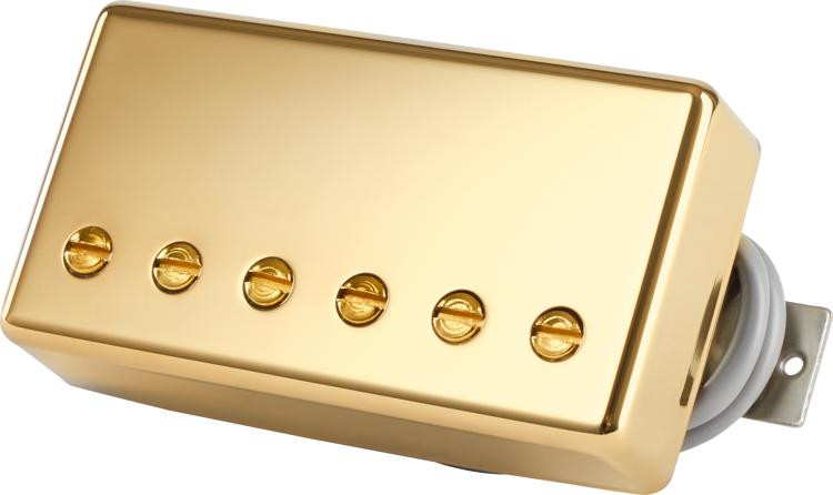 Gibson Accessories 498T Hot Alnico Bridge Humbucking Pickup - Gold ...