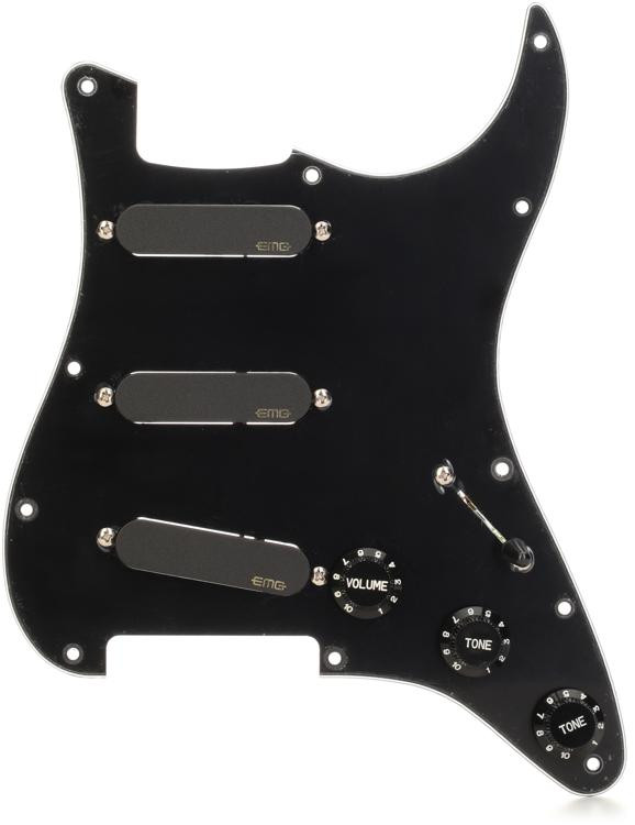 EMG DG20大卫·吉尔摩签名就设定Pickguard -黑色图片1