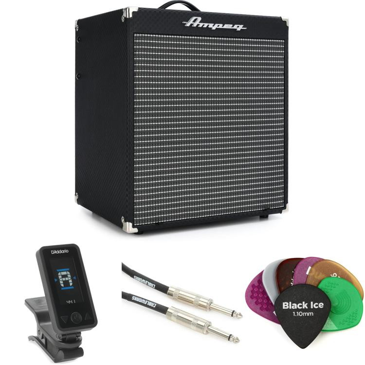 Ampeg Rocket Bass 50-watt Combo Essentials Bundle | Sweetwater