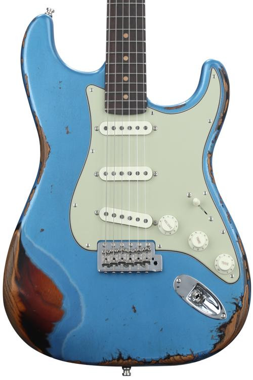 Fender Custom Shop GT11 Heavy Relic Stratocaster Electric Guitar - Lake ...