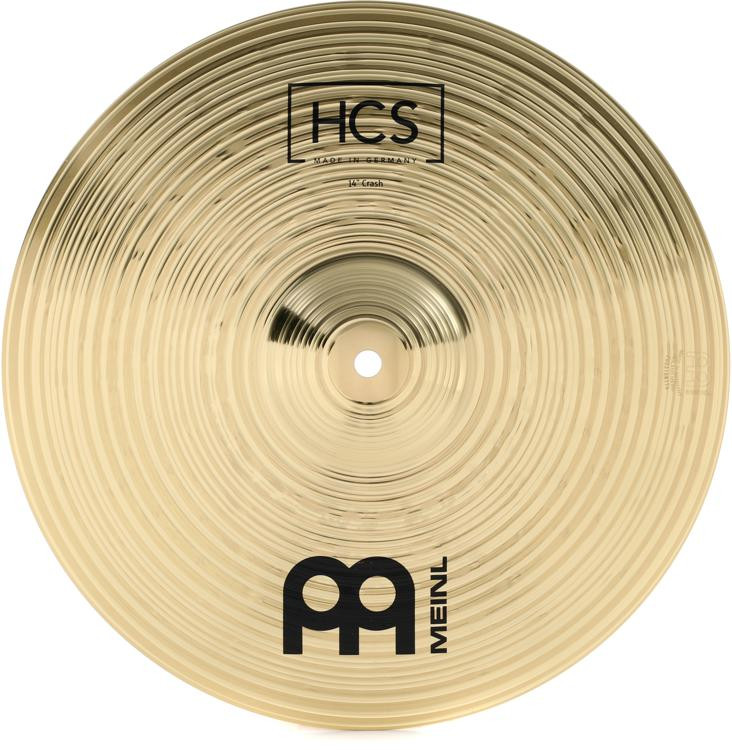 Meinl铙钹14英寸HCS碰撞铙钹图像1